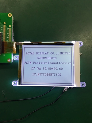 320*240 FSTN Grafik LCD Modülü RA8835 6H Geniş Sıcaklıklı Endüstriyel Ekran