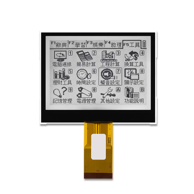 480*160 Grafik LCD Modülü FSTN 6H Transflektif Pozitif Endüstriyel Ekran