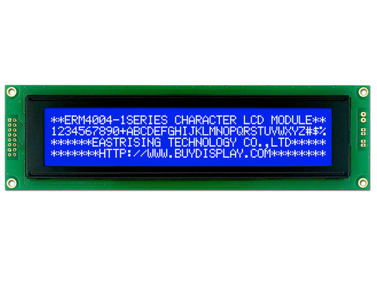 40 * 4 Karakter LCD Modülü Arkaplan Işıklı Büyük Boyutlu Geniş Sıcaklıklı Endüstriyel Ekran