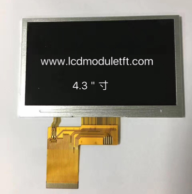 4.3'' 480*272 RGB TFT geniş sıcaklık ST282T2 yüksek kontrastlı LCD modülü