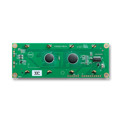 16*2 karakter STN tek renkli ST7066 geniş sıcaklık LCD modülü