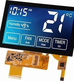Tianma 5'' 800*480 TFT HX8664 Geniş Sıcaklık LCD Modülü