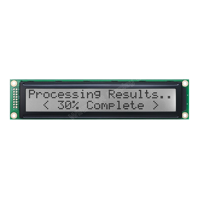 20*2 FSTN STN karakteri tek renkli ST7066U geniş sıcaklıklı LCD modülü
