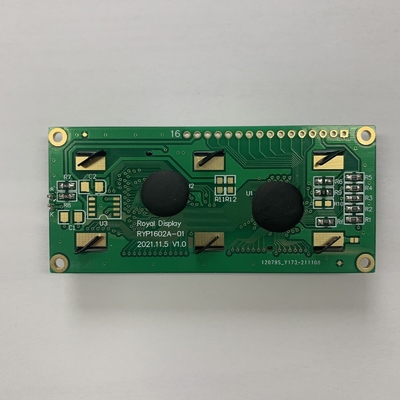 16*2 TN STN karakteri PCB endüstriyel kullanımı ile LCD modülü
