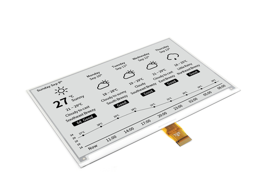 7.5''monokrom 800*480 gri ölçekli E-kağıt ekranı ESL için LCD modülü
