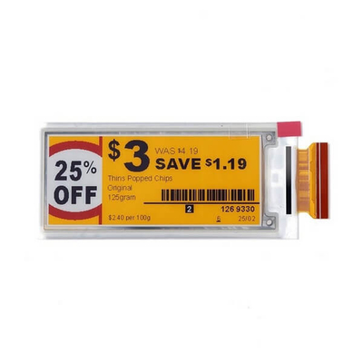 2.66' 152*296 4 Renk Yansıtıcı TFT E-Kağıt Ekran LCD Modülü