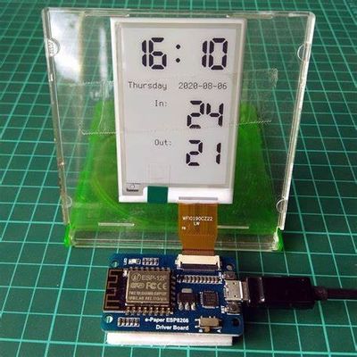 COG COF 250×122 E lnk Epaper Ekran Elektronik Kağıt Ekran Modülü SGS Aktif Matris Elektroforetik Ekran