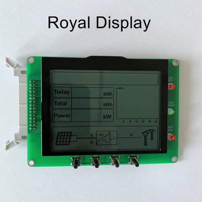 128X16 nokta Simgesi FSTN Transflektif Pozitif 1/65duty 1/9bias Grafik LCD Ekran